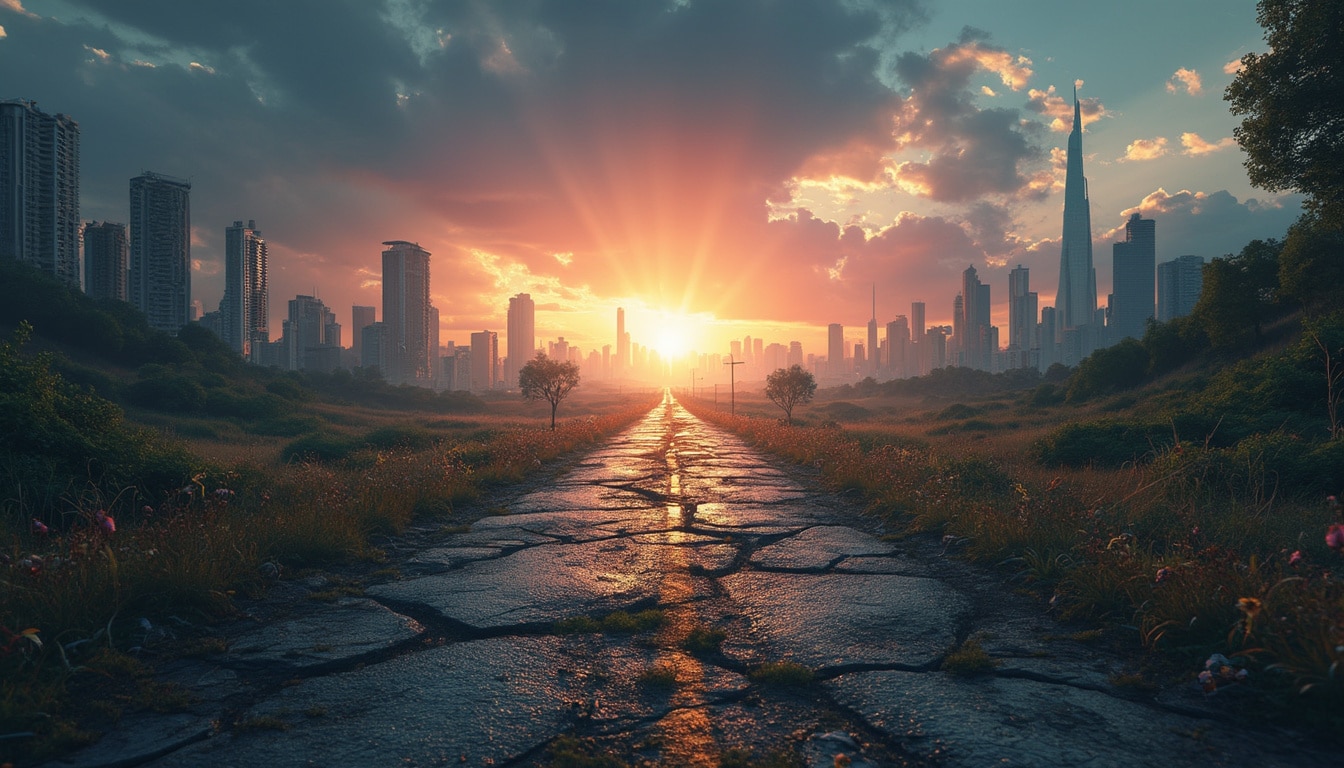 explore the pivotal choices facing humanity in 'horizon 2050: the fork in the road between apocalypse and innovation.' delve into the pressing challenges and groundbreaking innovations that will shape our future, and discover how we can navigate towards a sustainable and thriving world.