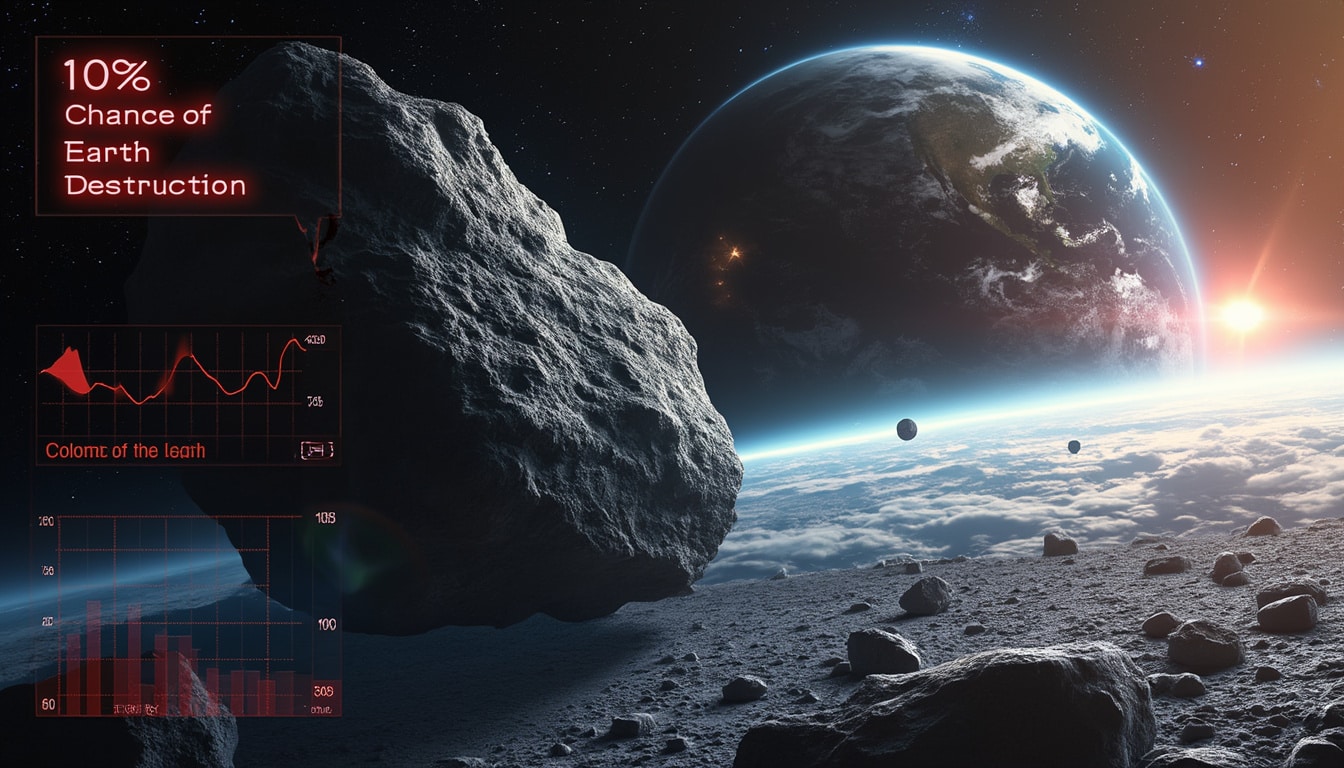 discover the intriguing findings behind the recent asteroid detection and explore the shocking implications of a 1% chance of earth destruction. learn what scientists know and how prepared we really are for potential cosmic threats.