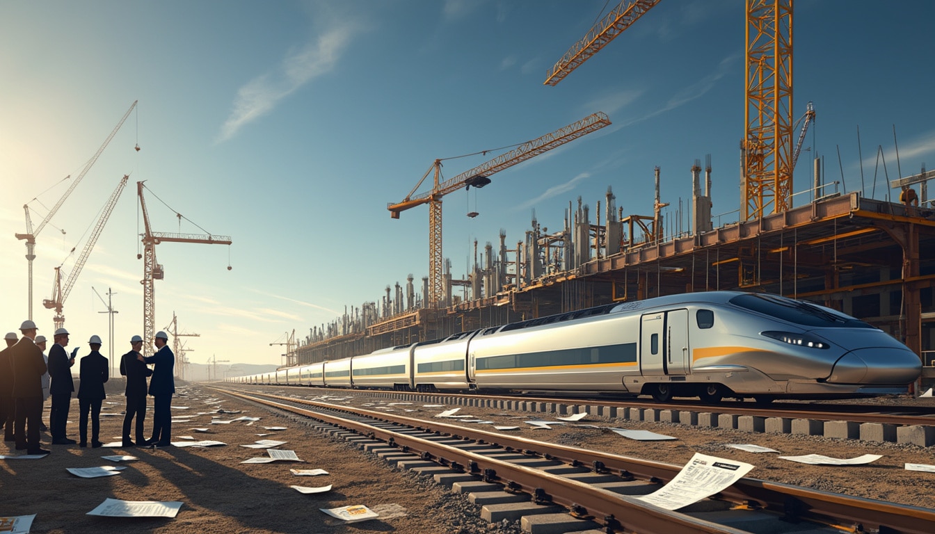 explore the challenges facing california's high-speed rail project, which is grappling with a significant .5 billion funding shortfall and the looming threat of a federal investigation. discover the implications for the future of this ambitious transportation initiative.