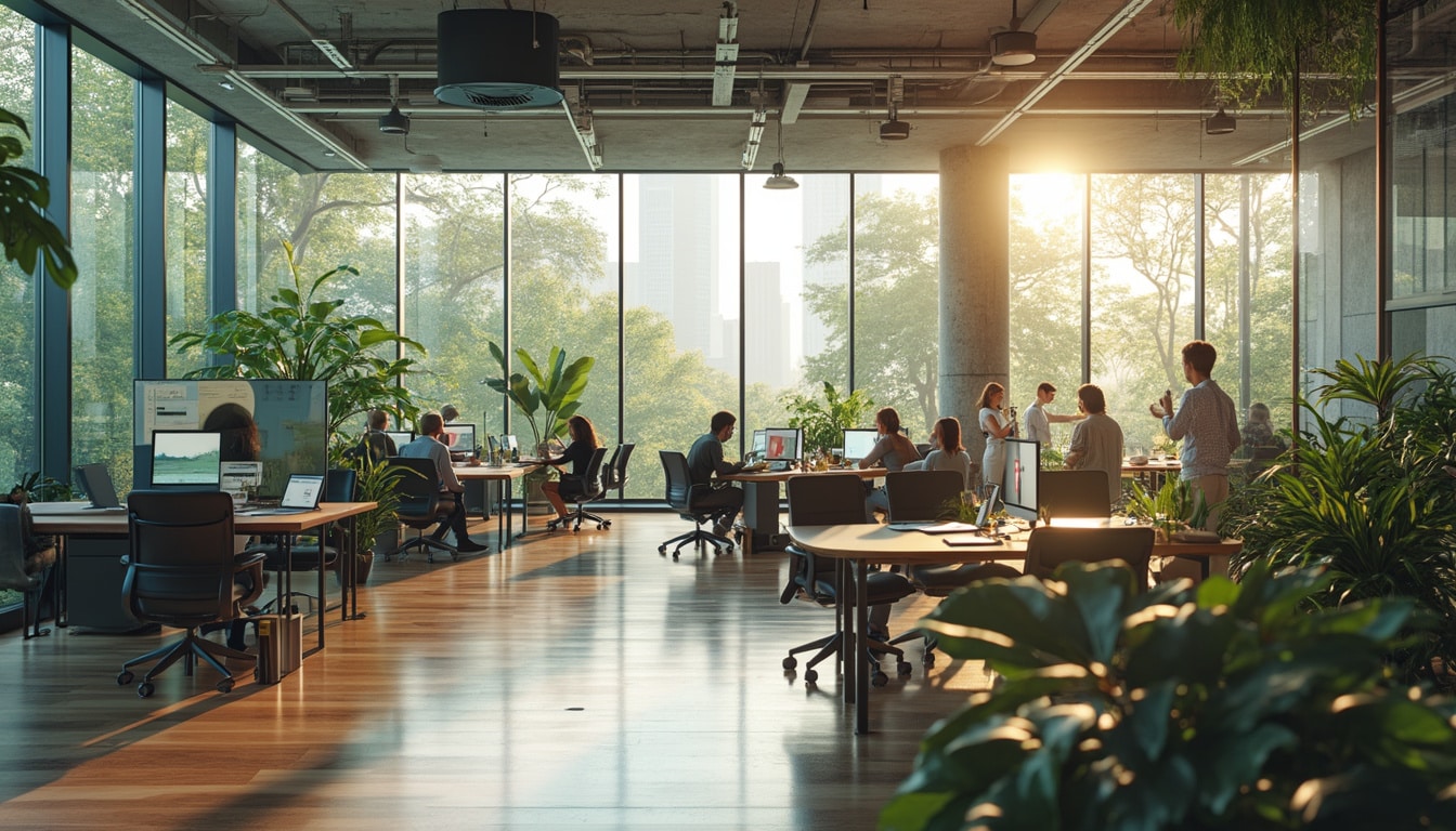 explore the cutting-edge designs and technologies shaping the office of the future. discover how innovation is transforming work environments to enhance productivity, collaboration, and employee well-being. join us on a journey into tomorrow's workspace!