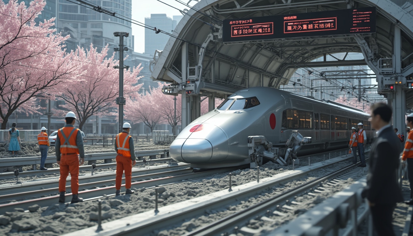 discover how japan revolutionizes transportation with the world's first 3d-printed train station, while the sncf faces disruptions due to strikes. explore the future of rail travel amidst contemporary challenges.